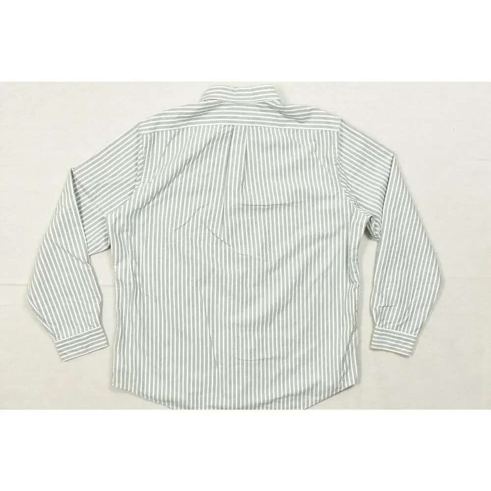 Polo Ralph Lauren Men's Button Down Size XXL 2XL Long Sleeve Pony Striped Office